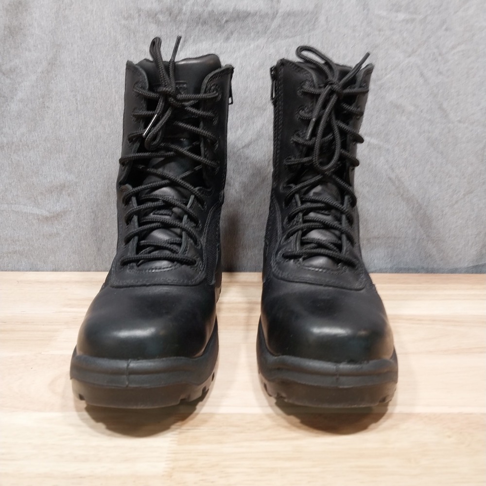 Worx Red Wing Tactical Duty Boots Mens Side Zip ASTM F2413-11 8M Black